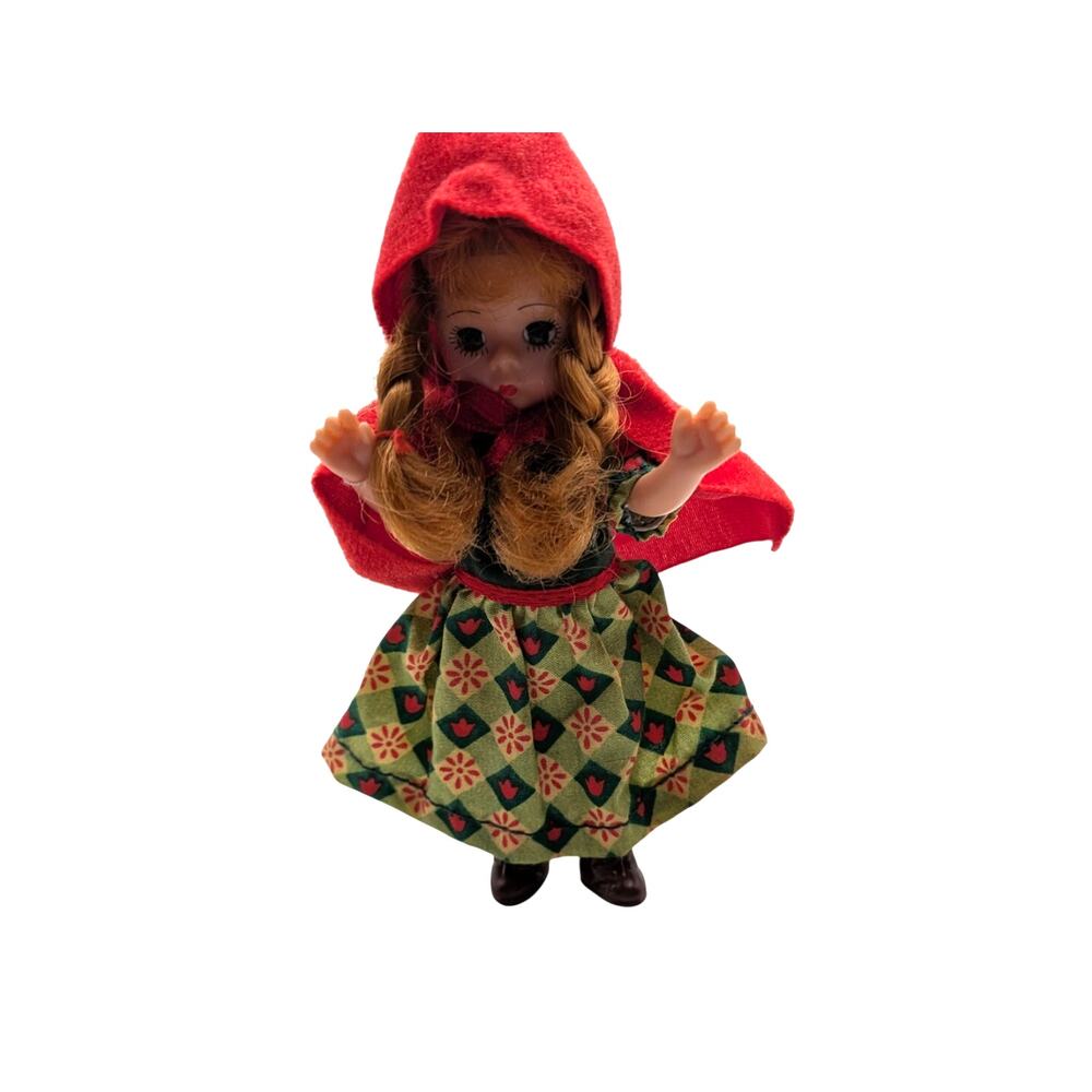 Vintage MADAME ALEXANDER Little Red Riding Hood Doll McDONALDS 5in 2002 READ